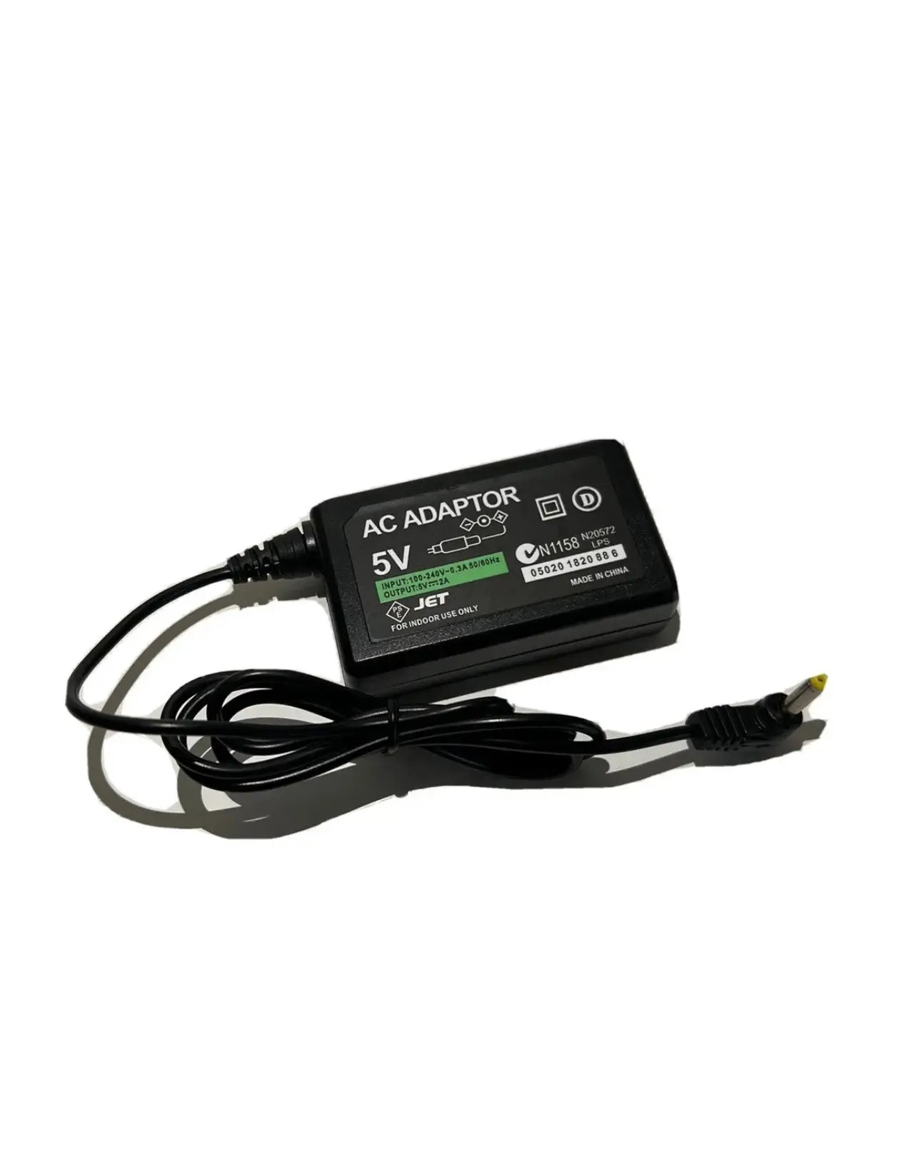 High-Quality PSP Power Supply AC Adapter with Power Lead Cable Plug - GameBlock