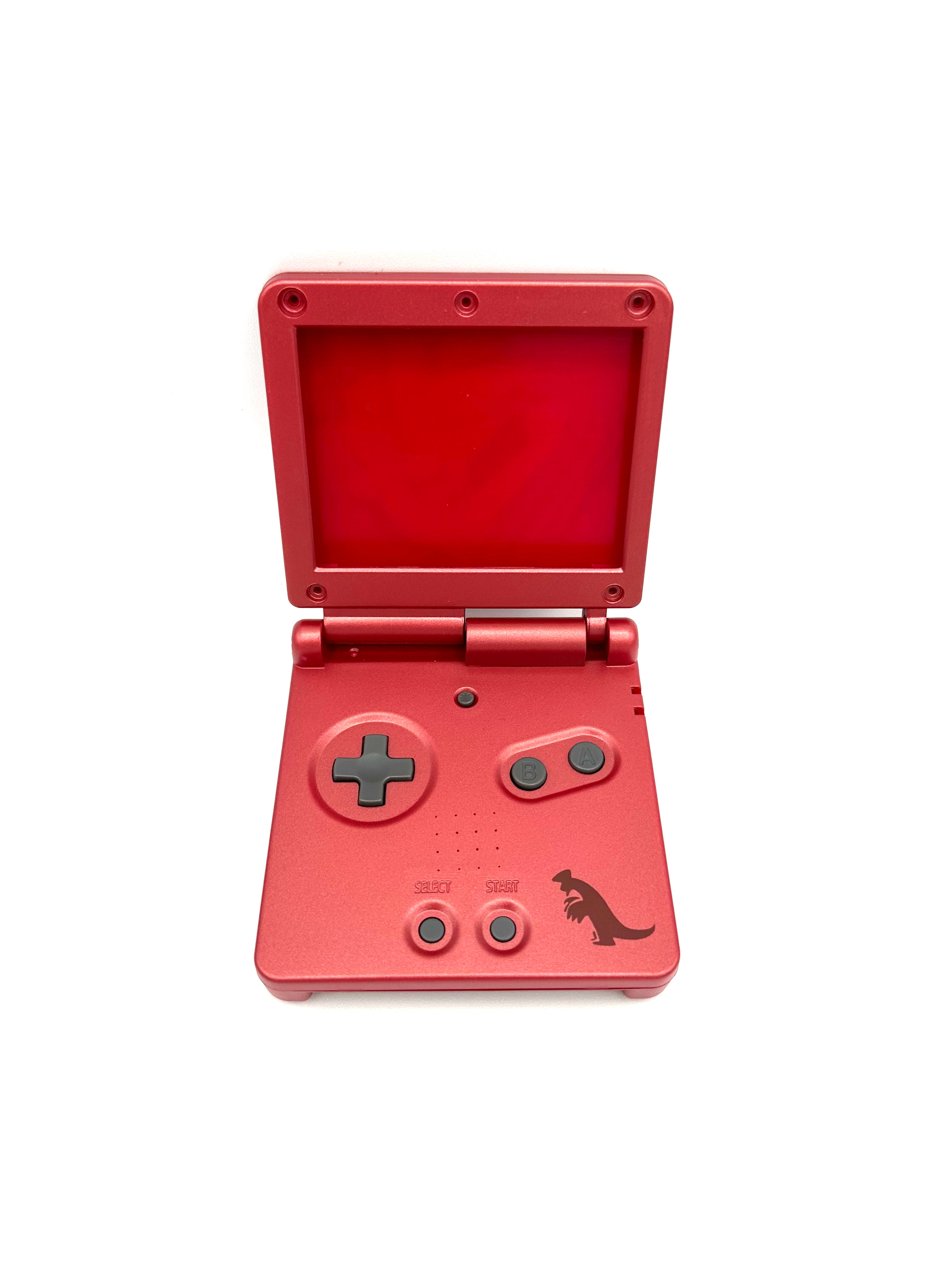 Nintendo Gameboy Advance SP Housing Shell Groudon Red Edition