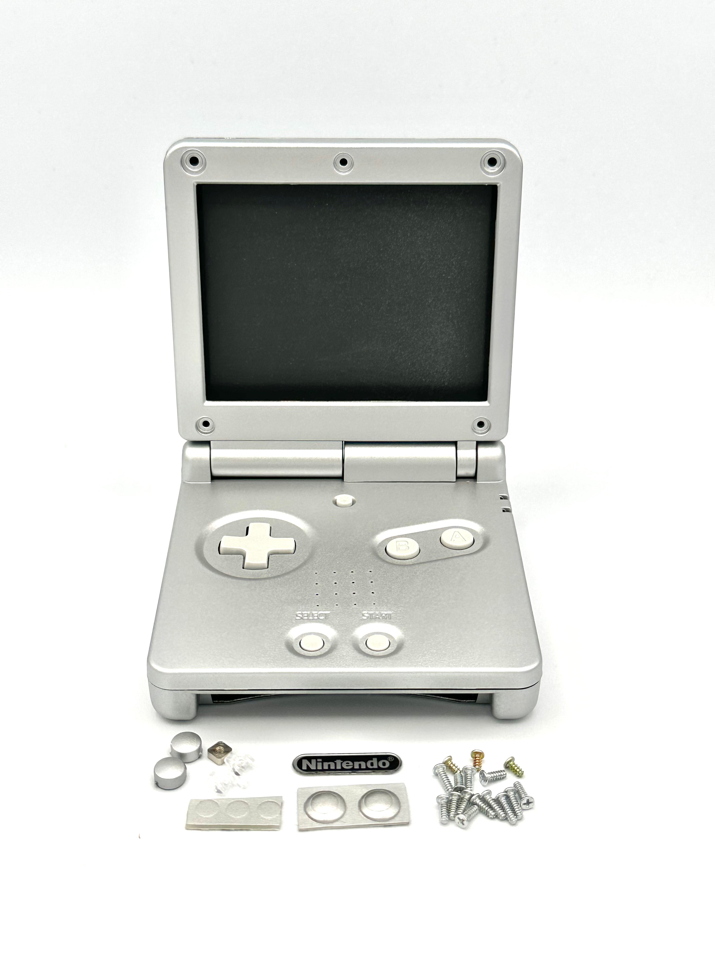 Nintendo Gameboy Advance SP Shell Silver