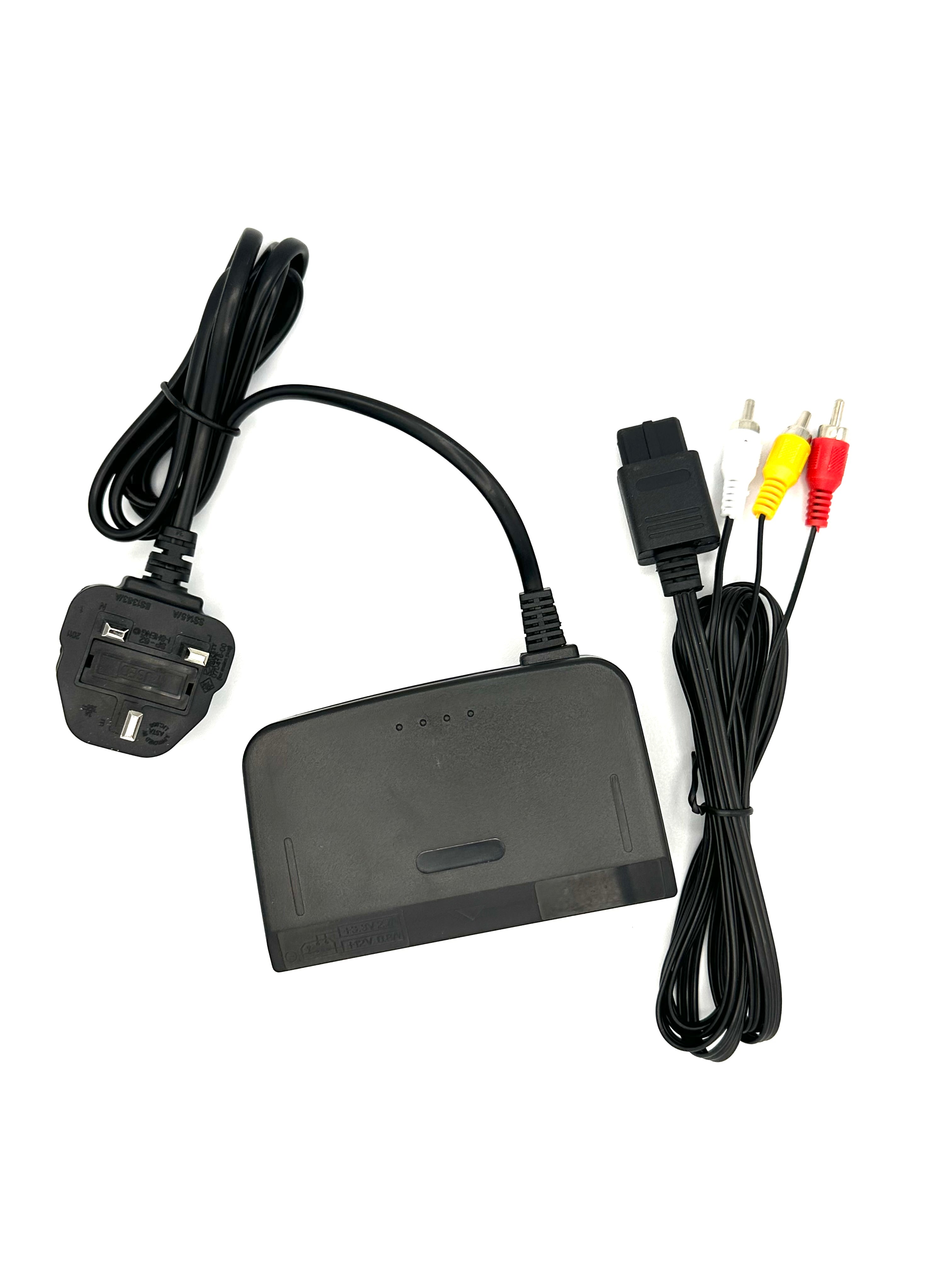 Nintendo 64 Power Supply Adapter & AV Cable